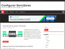 Tablet Screenshot of configurarservidores.com